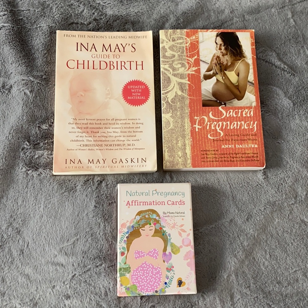 Cards and sacred birth book only